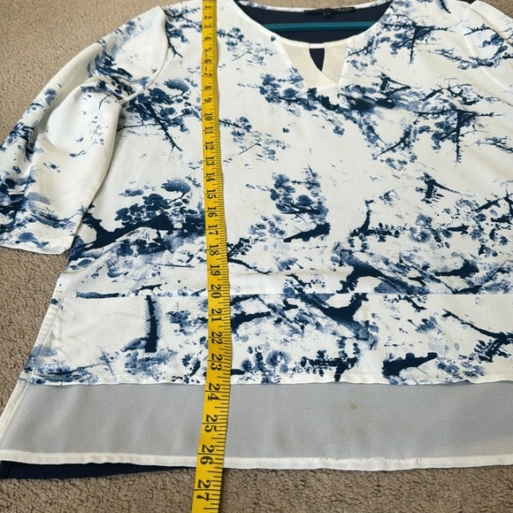 Women’s Summer Casual Relaxed Top Size Large - Picture 5 of 8